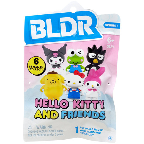BLDR Hello Kitty Friends Series 1 Mini Figure Mystery Pack 0127