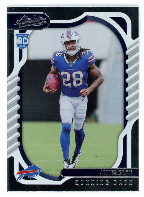 NFL Buffalo Bills 2022 Panini Absolute Single Card James Cook 115 ...