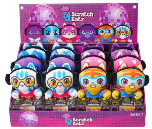 DJ Scratch Katz DJ Scratch Katz Series 1 3.25 Mini Plush Box 12