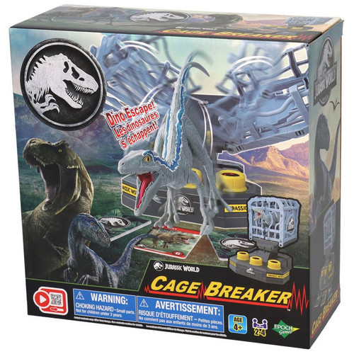 Jurassic World Cage Breaker Game Epoch - ToyWiz