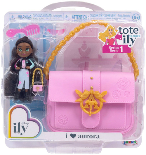 Disney ily 4EVER Tote Ily Teenies Series 1 I Love Aurora 2 Mini