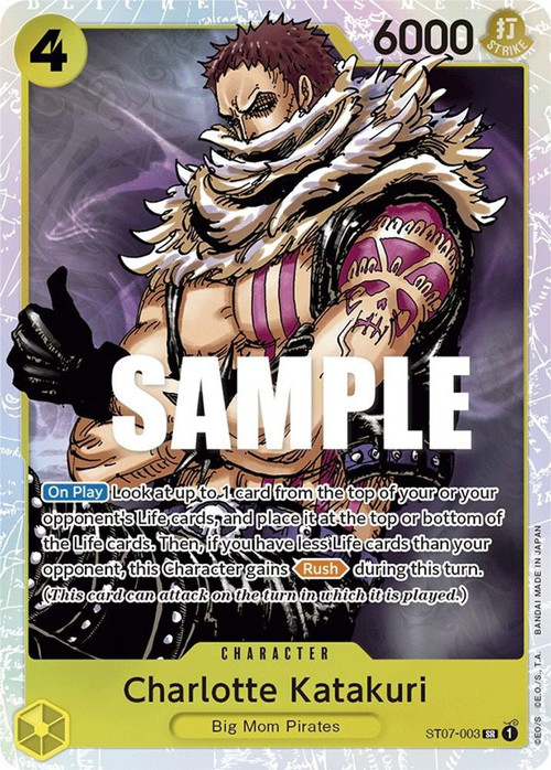 One Piece Trading Card Game Starter Deck 7 Big Mom Pirates Single