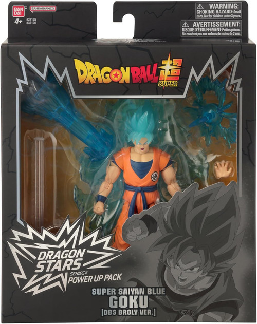 Dragon Ball Super Dragon Stars Power Up Pack Super Saiyan Blue Goku 7.5-Inch Collectable Figure