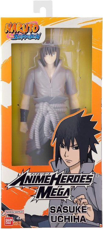 Naruto Anime Heroes MEGA Uchiha Sasuke Action Figure