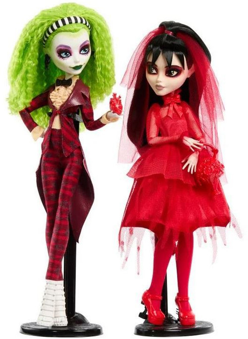 Monster High Beetlejuice Skullector Beetlejuice Lydia Exclusive
