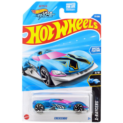 Hot Wheels Carbonator, X-Raycers 4 Unidades, Coche Fundido A