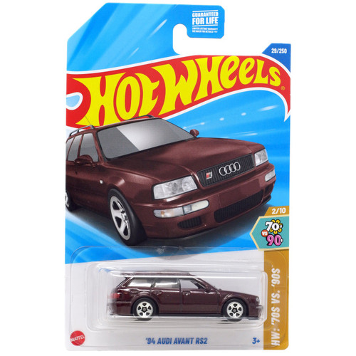 Hot Wheels HW 70s vs. 90s 94 Audi Avant RS2 164 Diecast Car