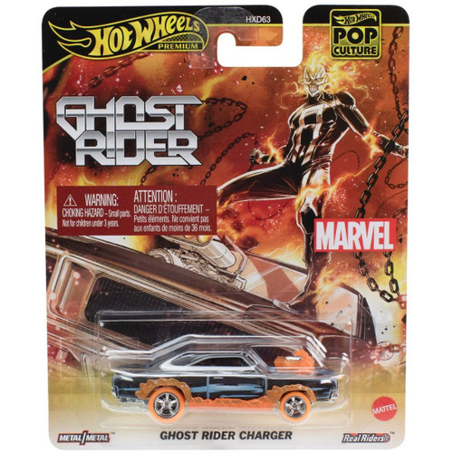 Hot Wheels Ghost Rider POP Culture Charger 164 Premium Diecast Car