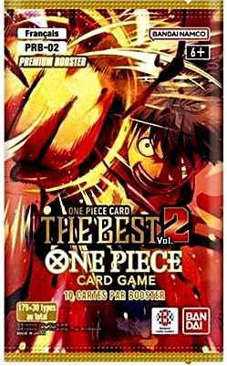 One Piece Trading Card Game The Best Vol. 2 PREMIUM Booster Pack PRB-02  ENGLISH, 10 Cards Bandai - ToyWiz