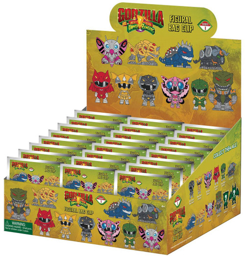 Godzilla x Power Rangers 3D Figural Foam Bag Clip Godzilla x Power
