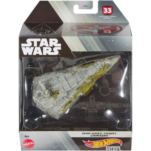 Hot Wheels Star Wars Starships Grand Admiral Thrawns Chimaera