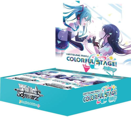 Weiss Schwarz Trading Card Game Hatsune Miku Colorful Stage Booster Box 12  Packs BushiRoad - ToyWiz