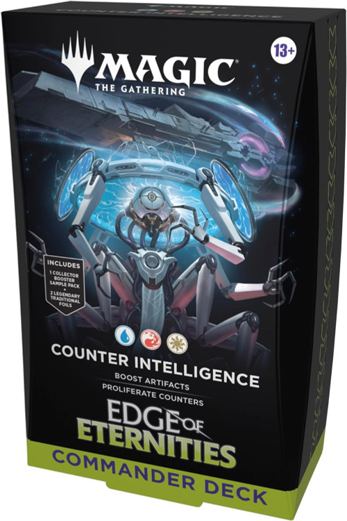 cards to cut from counter intelligence mtg Amazon.com: Magic: The Gathering Edge of Eternities - Commander Deck main image 0