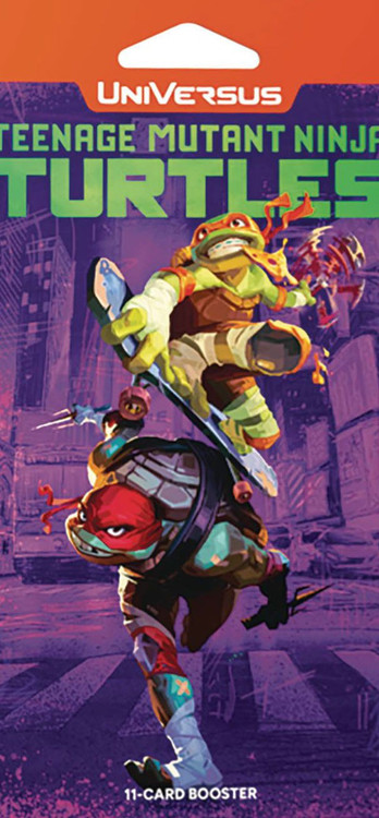 Universus CCG Teenage Mutant Ninja Turtles TMNT Booster Pack 11 Cards Jasco  - ToyWiz
