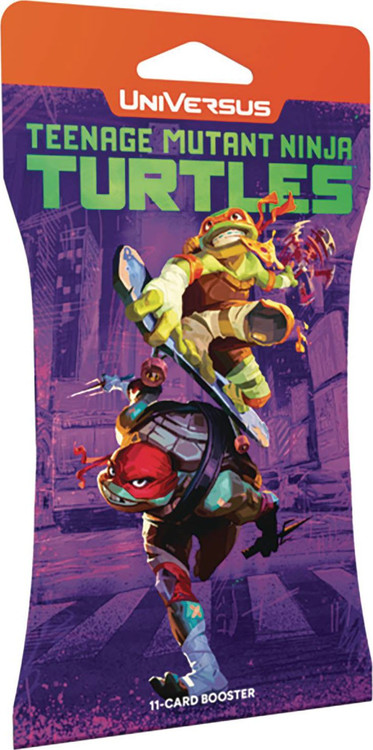 Universus CCG Teenage Mutant Ninja Turtles TMNT Hanging Booster Pack [11  Cards] (Pre-Order ships June)