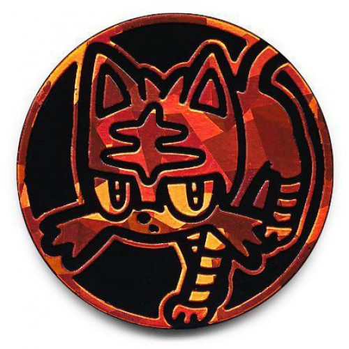 Pokemon Trading Card Game Sun Moon Special Edition Litten Plastic Coin  Pokemon USA - ToyWiz