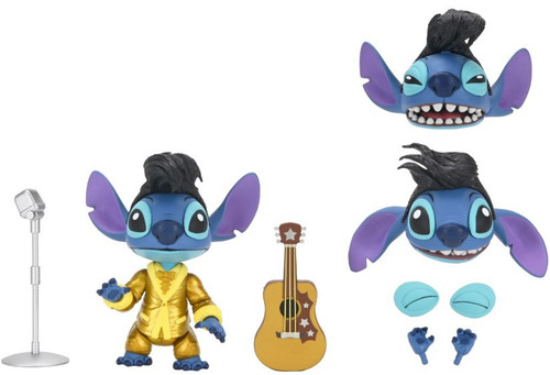 Lilo＆Stitch　ROCKIN ELVIS figure Disney Lilo & Stitch 2002 Hasbro Rockin' Elvis Figure Set