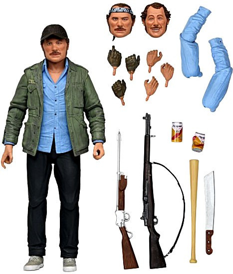 NECA Jaws Sam Quint 7 Action Figure Ultimate Version, 50th