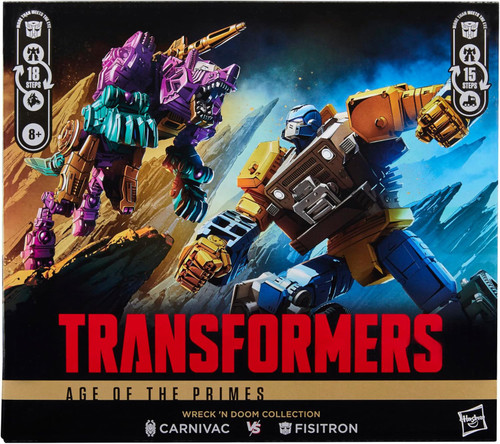 Transformers Legacy United Doom 'n Destruction Collection, Bludgeon & Rukus, Mayhem Attack Squad 8 converteerfiguren, 2 stuks (exclusief