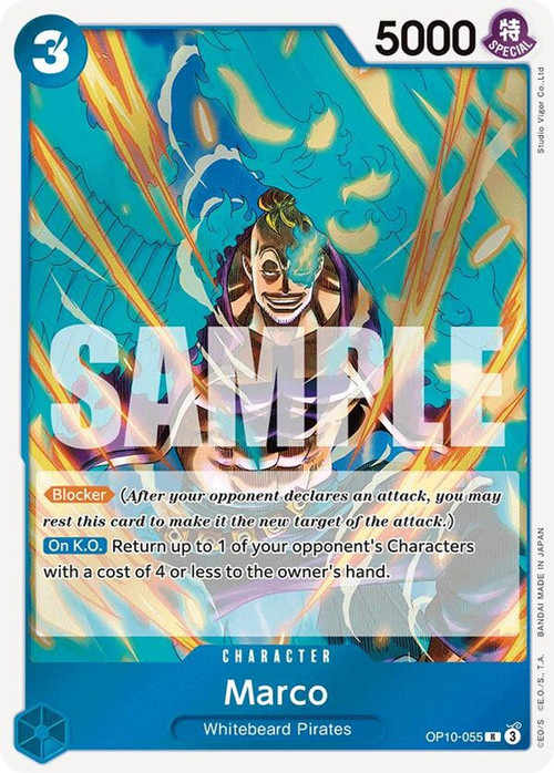 One Piece Trading Card Game Royal Blood Single Card Rare Marco