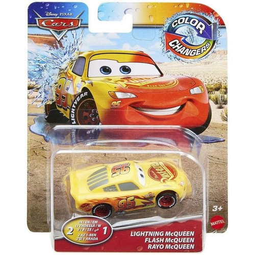 Disney Pixar Cars Cars 3 Color Changers Cruisin Lightning McQueen 155 ...