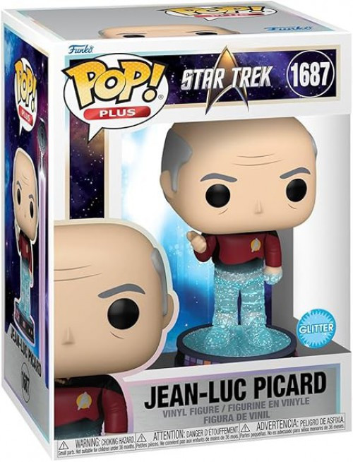 Funko Star Trek Transporter POP Television Jean Luc Picard Deluxe Vinyl ...