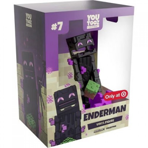 Minecraft Enderman Exclusive 5.2 Vinyl Figure Youtooz - ToyWiz