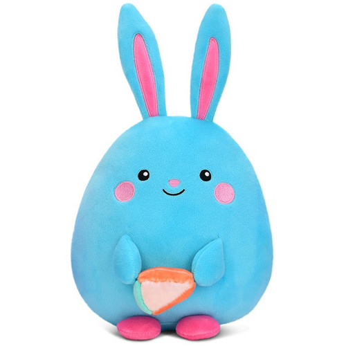 Iscream Bunny Zipper Egg Fleece Plush main image 1