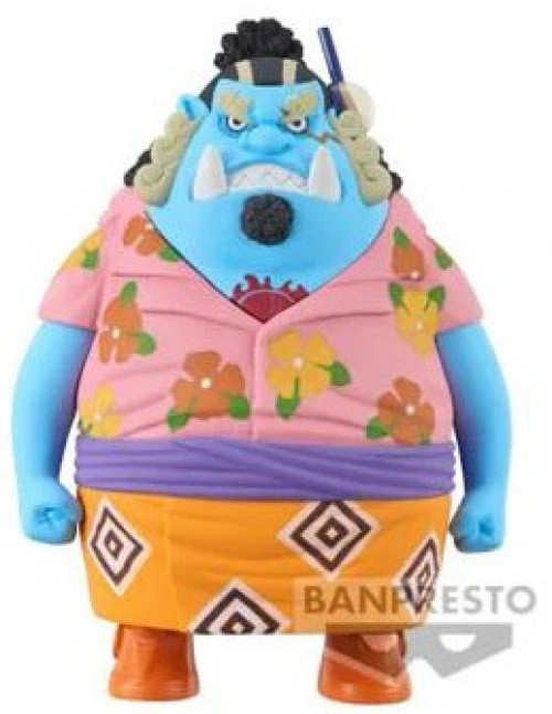 One Piece WCF Egghead 2 Jinbe 2.8 Mini Figure Banpresto - ToyWiz