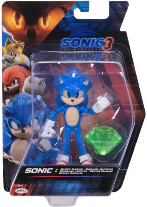 Sonic The Hedgehog 3 Wave 3 Sonic 5 Action Figure with Master