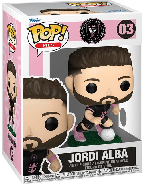Funko Pop! Football MLS: Inter Miami - Sergio Busquets (Away) #04 Vinyl Figure