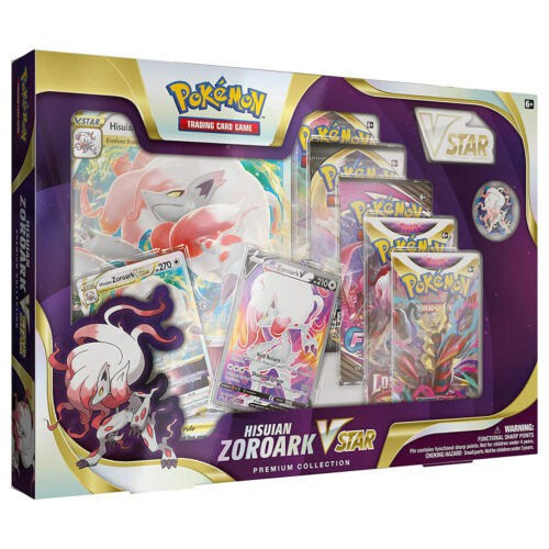Pokemon Sword Shield Hisuian Zoroark VSTAR Premium Collection 5