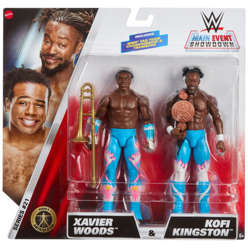 WWE Wrestling Main Event Showdown Series 21 Kofi Kingston Xavier