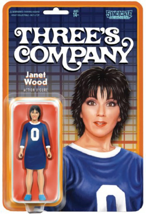 Threes Company Retro Janet Wood Action Figure Syndicate