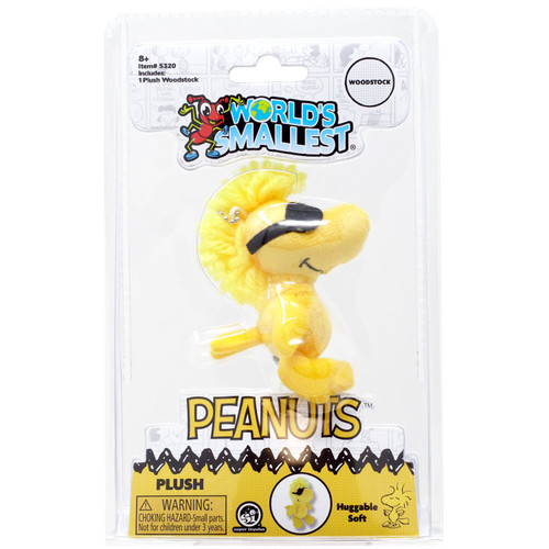 Worlds Smallest Peanuts Woodstock Plush Super Impulse - ToyWiz Worlds Smallest Peanuts Woodstock Plush Super Impulse - ToyWiz