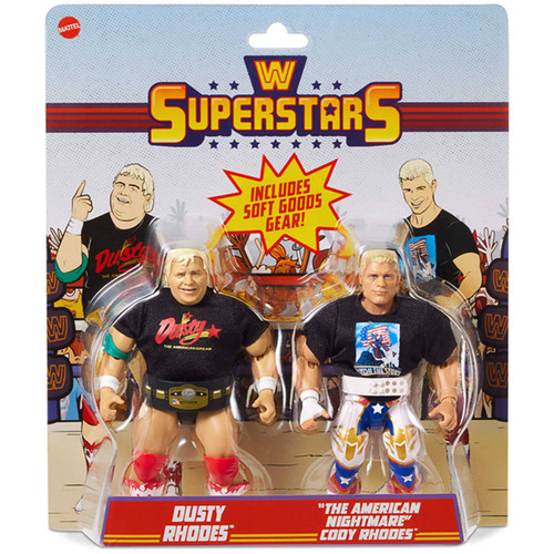 WWE Wrestling Retro Superstars Dusty Rhodes The American Nightmare