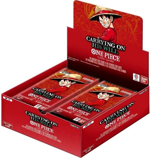 one piece card game inherited will op-13 english Bandai (OP-13) Booster Box (Japanese) – 24 Packs : Toys & Games The Theme for the Coming 3rd Anniversary is the Three Brothers One Piece Carrying on His