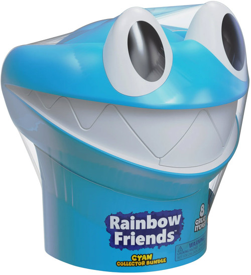 Rainbow Friends Cyan Exclusive Collector Bundle PhatMojo - ToyWiz