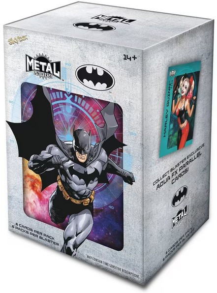 DC Batman 2025 Metal Universe Trading Card BLASTER Box 6 Packs