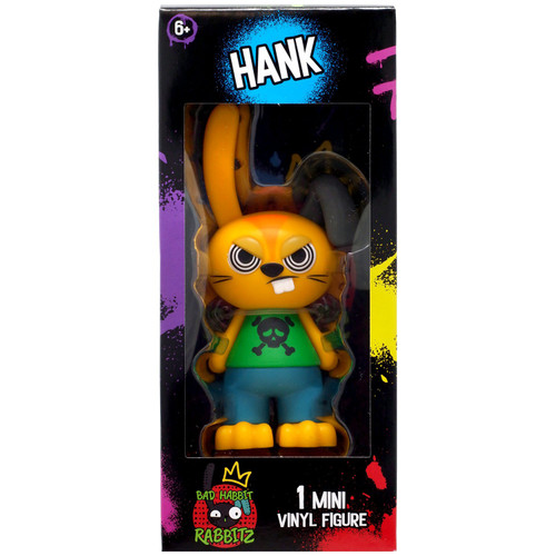 Bad Habbit Rabbitz Bad Habbit Rabbitz Series 1 Hank 3 25 Mini Figure