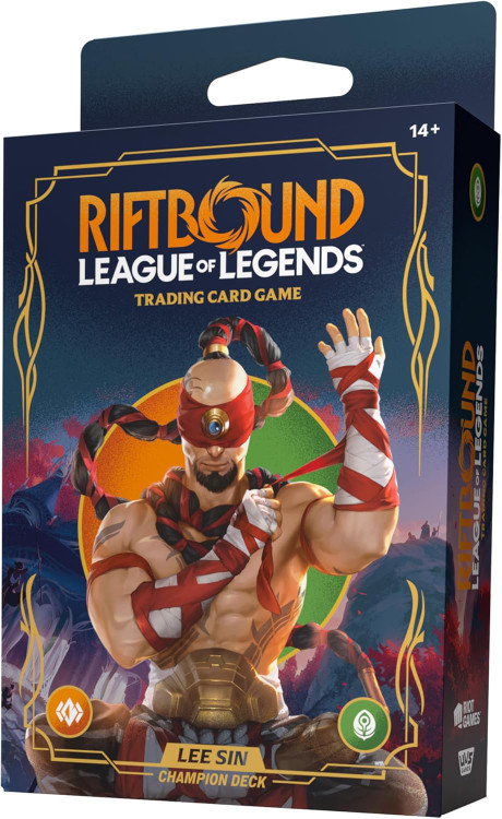 selling first edition pokemon cards Riftbound TCG: Set 1- Origins- Champion Deck Display- Lee Sin