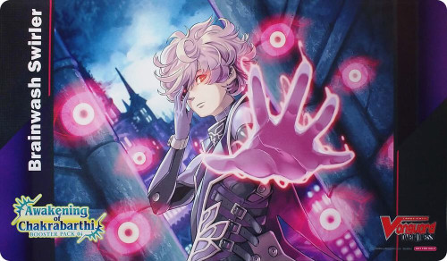 Cardfight Vanguard Awakening of Chakrabarthi Brainwash Swirler 19 x 11  Playmat BushiRoad - ToyWiz
