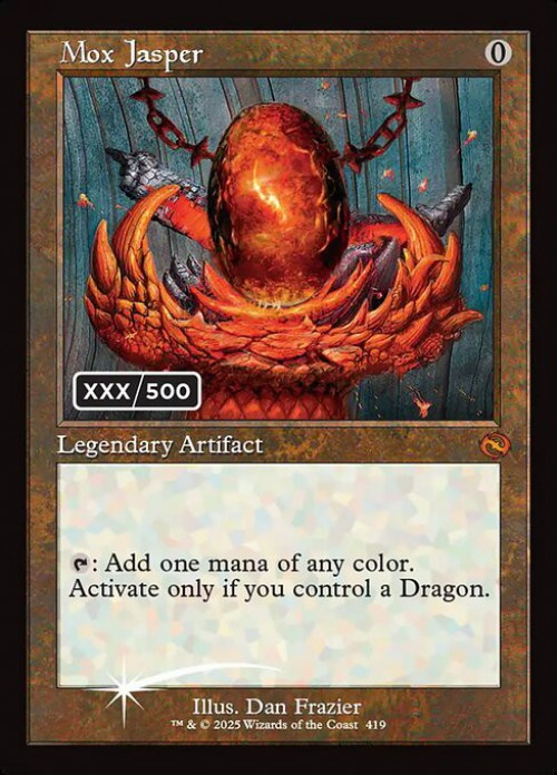 Magic The Gathering Tarkir Dragonstorm Single Card Mythic Rare Mox