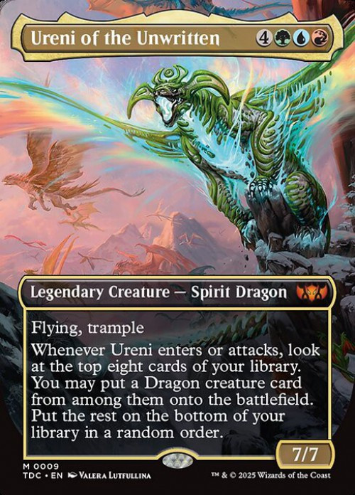 Mythic Commander Magic The Gathering Tarkir Dragonstorm Commander Single Card Mythic ...