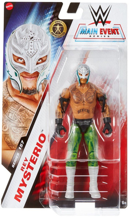 WWE Wrestling Main Event Series 157 Rey Mysterio 6 Action Figure
