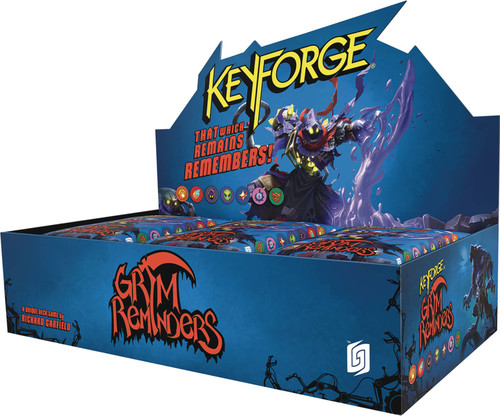 KeyForge Unique Deck Game Grim Reminder Deck Display Box 12 Archon ...