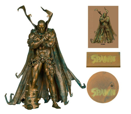 McFarlane Toys Spawn Gold Label Collection Patina Edition Spawn