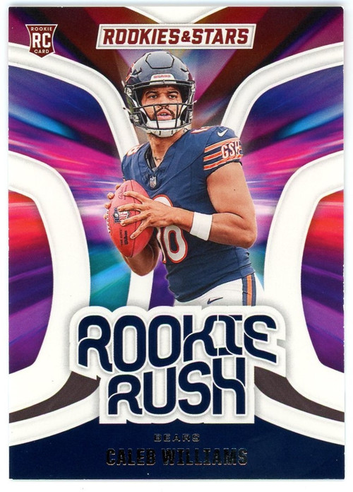 NFL 2024 Panini Rookies Stars Football Single Card Rookie Rush Caleb ...
