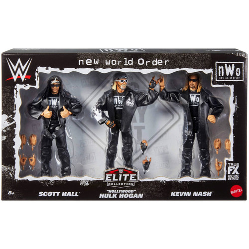 WWE Wrestling Elite Collection Scott Hall, Hollywood Hulk Hogan
