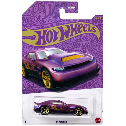 Hot Wheels 2025 Pearl Chrome D-Muscle 164 Diecast Car 26 Mattel